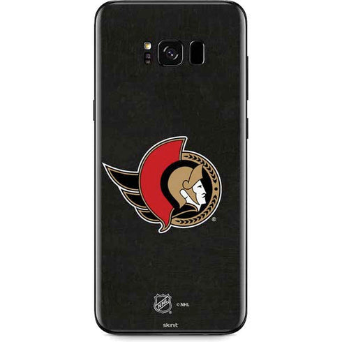 NHL Ottawa Senators Distressed Galaxy S8 Plus Skin